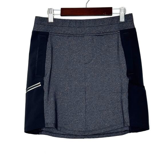 Title Nine Golf Skirt grey/black - Picture 1 of 10